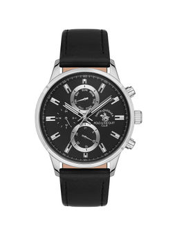 Santa Barbara Polo & Racquet Club - Men Black Dial Analog Watch - SB.1.10389-1 (M)