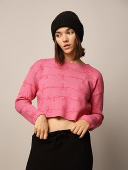 ONLY - Pink Printed Top