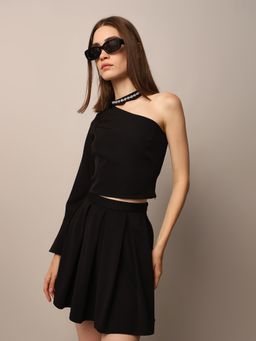 ONLY - Black Embellished Top