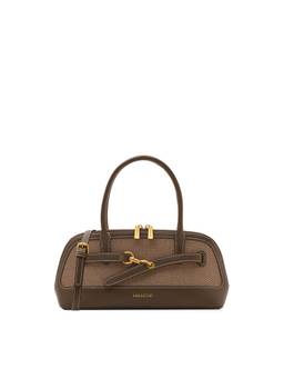 MIRAGGIO - Beige Pu Textured Handheld Bag