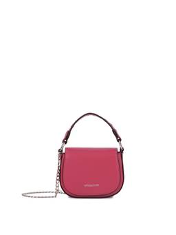 MIRAGGIO - Women Damie Pink Solid Crossbody Sling Bag (S)
