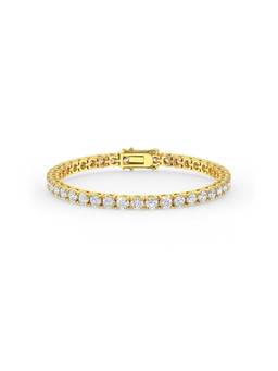 MISS JO - Brilliant Round Shaped Solitaire Tennis Bracelet