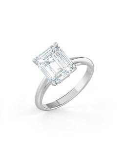 MISS JO - Emerald Cut Solitaire Engagement Ring