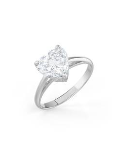 MISS JO - Heart Shaped Solitaire Engagement Ring