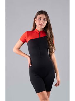 Keepfit - Red Colorblock Regular Fit Swimwear