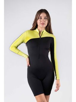 Keepfit - Yellow Colorblock Regular Fit Swimwear