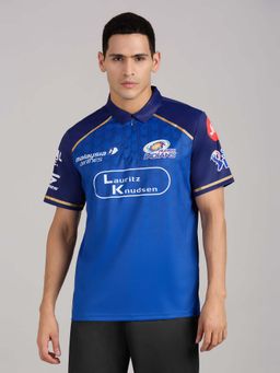 SKECHERS - MI: IPL MEN'S FAN ROYAL BLUE JERSEY 2026