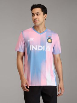 SKECHERS - Pink Printed Regular Fit Jersey
