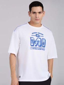 SKECHERS - Men MI GRAPHIC WHITE T-SHIRT