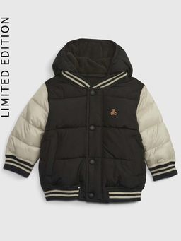 GAP - Kids Black Colorblock Bomber Jacket