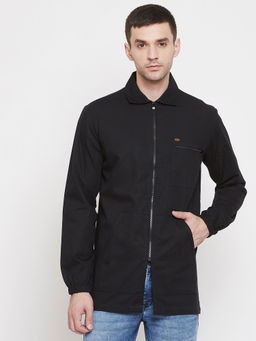 CRIMSOUNE CLUB - Mens Black Solid Shirt