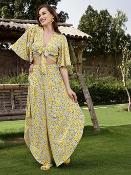 Sera - Yellow Palazzo ( Set of 2)