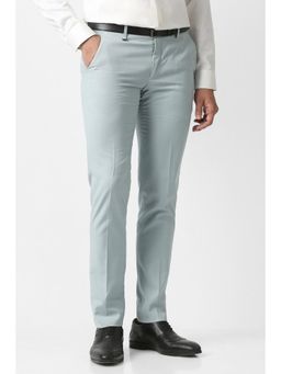 Van Heusen - Grey Textured Formal Trousers