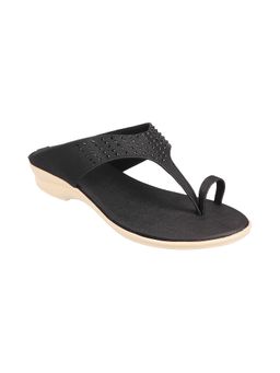 Walkway - Black Embellished/sequined Flats