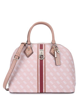 Guess - Pink Jensen Large Dome Handbag (Set of 2)