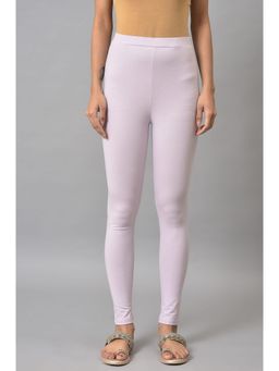 W - Purple Solid Tights