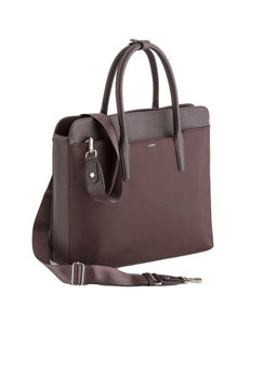 CARPISA - Womens Professional Laptop Bag with Detachable Strap - NEW MANDY V3 - Mauve