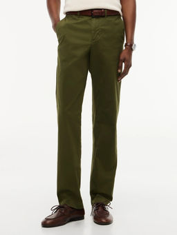 Tommy Hilfiger - Green Relaxed Fit Solid Mid Rise Trouser