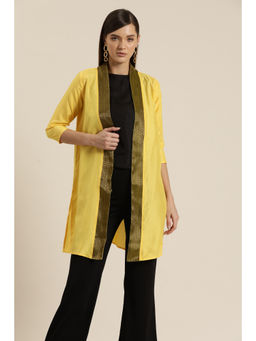 Qurvii - Yellow Silk Shrug