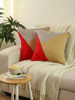 House This - Cushion Cover Jyamiti Multicolored (Pack of 2)