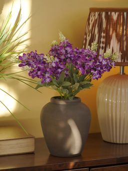 Pure Home + Living - Purple Artificial Hyacinth in Potted Plants