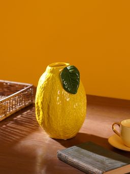Pure Home + Living - Lemon Ceramic Vase (S)