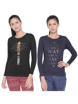 Bodycare - Bodyactive Pack Of 2 Women'S Tshirt - Multi-Color