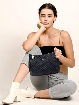 Odette - Intricate Black Royal Handbag
