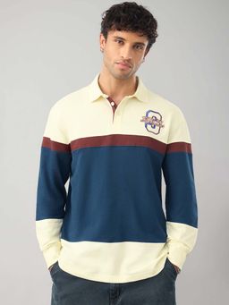 The Souled Store - Superheroes Men Oversized Polo T-Shirt - Multi-Color