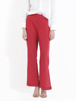 RAREISM - Womens Wide Ankle-Length Trouser