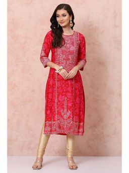 Rangriti - Pink Printed Kurta