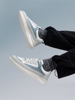 Bacca Bucci - Vibe-Step Men Low Top White Sneakers