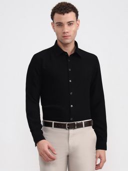 Wyre - Men's Black Slim Fit Shirt