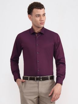 Greenfibre - Men's Purple Printed Shirt