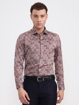 JadeBlue - Super Luxe Printed Formal Shirt