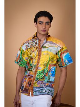 Loudless - Dune Graphic Printed Half Shirt