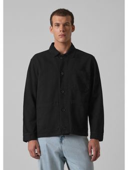 Banana Club - Jade Black Cotton Drill Jacket