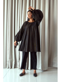 Taro India - Black & Gold Kurti