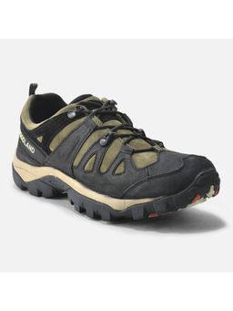 WOODLAND - Men Olive Lace Up Lightweight Breathable Comfortable Sneakers