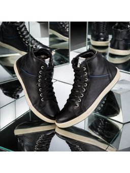 WOODLAND - Black Comfortable Durable Casual Boots for Womens