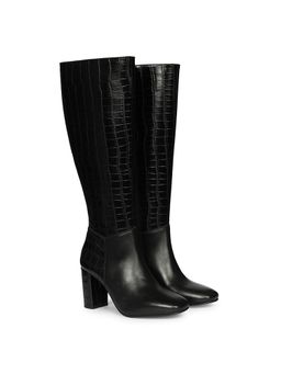 Saint G - Womens Black Vintage Leather Casual Boots