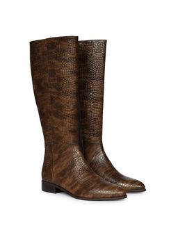 Saint G - Womens Brown Vintage Leather Casual Boots