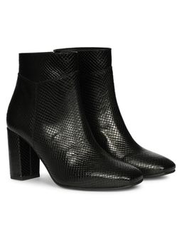 Saint G - Womens Black Vintage Leather Casual Boots