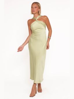 Petal & Pup - Green Donata Solid Maxi Dress