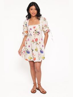 Petal & Pup - Multi-Color Siena Floral Mini Dress