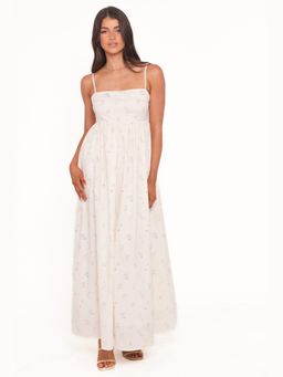 Petal & Pup - Off White Odessa Floral Maxi Dress