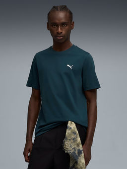 Puma - Wardrobe Essentials Men Teal T-Shirt