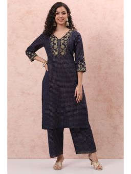 Rangriti - Blue Tie & Dye Suit Set (Set of 2)