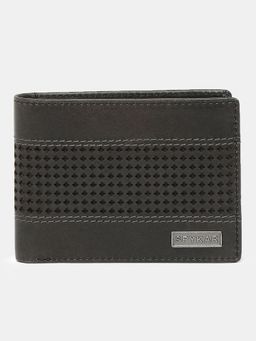 Spykar - Men Grey Leather Wallet