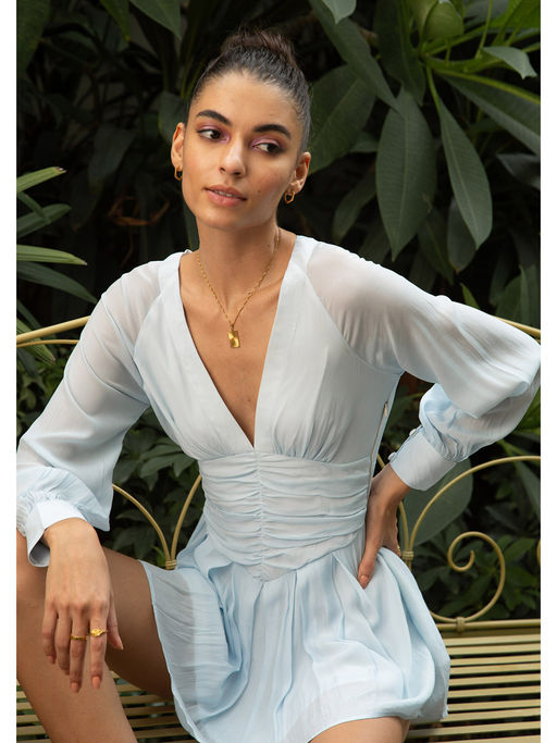 Buy IT GIRL Meet Cute Dress-Blue Online